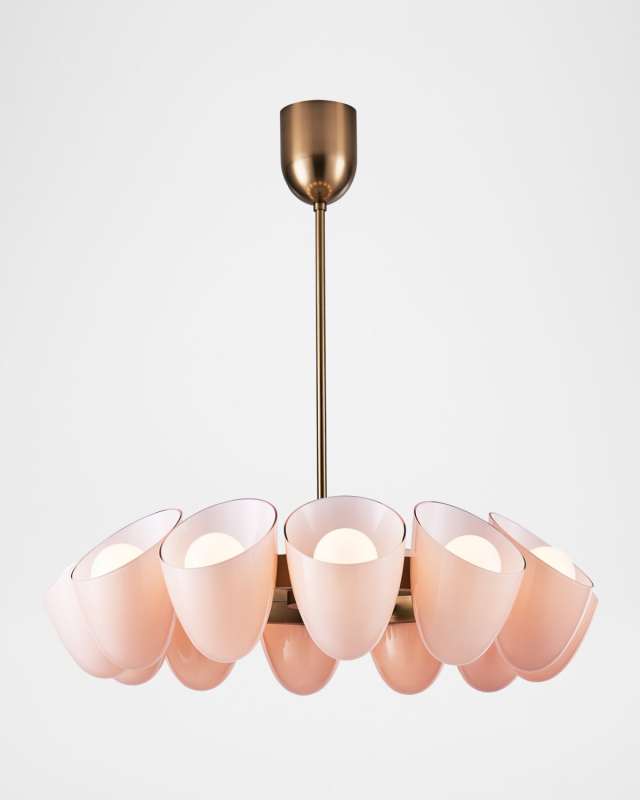 Cocoon 36" 12-Light Chandelier